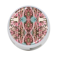 Paola De Giovanni- Marbling Art Viii 4-port Usb Hub (one Side) by kaleidomarblingart
