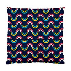 Geo Rainbow Stroke Standard Cushion Case (one Side) by tmsartbazaar