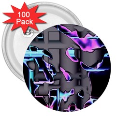 D B  3  Buttons (100 Pack)  by MRNStudios