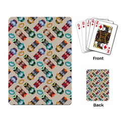 Ethnic Tribal Masks Playing Cards Single Design (rectangle) by tmsartbazaar