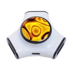 Golden Honey 3-port Usb Hub by Sabelacarlos