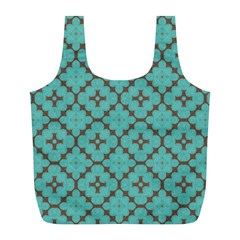 Tiles Full Print Recycle Bag (l) by Sobalvarro