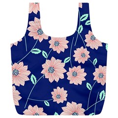 Floral Full Print Recycle Bag (xl) by Sobalvarro