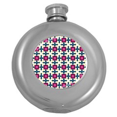 Geometric Round Hip Flask (5 Oz) by SychEva
