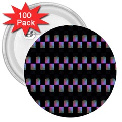 Pinkshades 3  Buttons (100 Pack)  by Sparkle