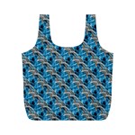 Abstract Illusion Full Print Recycle Bag (M) Front