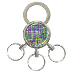 Mosaic Tapestry 3-ring Key Chain by essentialimage