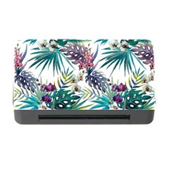 Tropical Flowers Pattern Memory Card Reader With Cf by goljakoff
