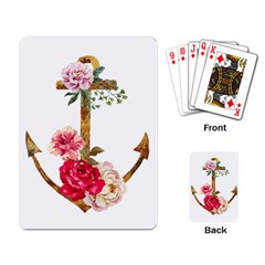 Flowers Anchor Playing Cards Single Design (rectangle) by goljakoff