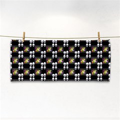 Shiny Skull Hand Towel by Sparkle