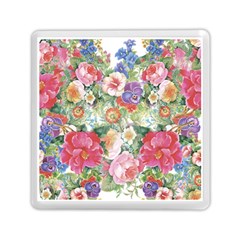 Beautiful Flowers Memory Card Reader (square) by goljakoff