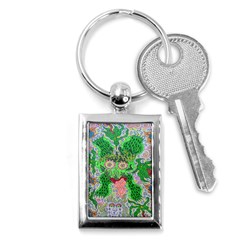 Supersonicfrog Key Chain (rectangle) by chellerayartisans