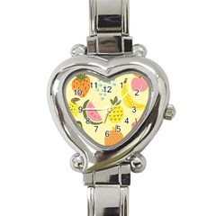 Fruit Heart Italian Charm Watch by HermanTelo