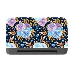 Rose Flower Pattern Memory Card Reader With Cf by designsbymallika