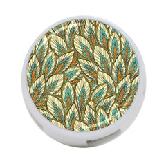 Field Leaves 4-port Usb Hub (one Side) by goljakoff