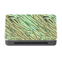 Green Leaves Memory Card Reader With Cf by goljakoff