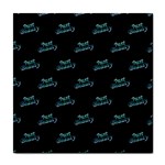 Just Beauty Words Motif Print Pattern Tile Coaster Front