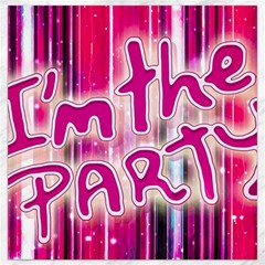 Party Concept Typographic Design Canvas 12  X 12  by dflcprintsclothing