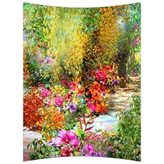 Forest Flowers  Back Support Cushion by ArtsyWishy
