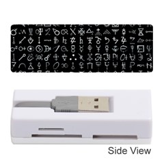 Alchemical Symbols - Collected Inverted Memory Card Reader (stick) by WetdryvacsLair