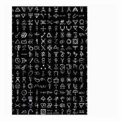 Alchemical Symbols - Collected Inverted Small Garden Flag (two Sides) by WetdryvacsLair