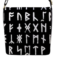 The Anglo Saxon Futhorc Collected Inverted Flap Closure Messenger Bag (s) by WetdryvacsLair