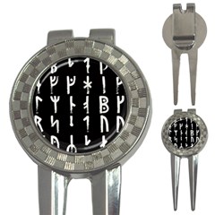 Medieval Runes Collected Inverted Complete 3-in-1 Golf Divots by WetdryvacsLair