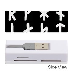 Younger Futhark Rune Set Collected Inverted Memory Card Reader (stick) by WetdryvacsLair