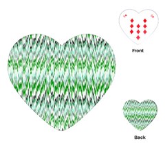 Paper African Tribal Playing Cards Single Design (heart) by Mariart