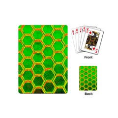 Hexagon Windows Playing Cards Single Design (mini) by essentialimage
