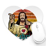Got Christ? Heart Mousepads Front