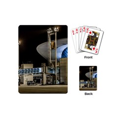 Montevideo Airport Night Scene, Uruguay Playing Cards Single Design (mini) by dflcprintsclothing