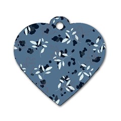 Abstract Fashion Style  Dog Tag Heart (one Side) by Sobalvarro