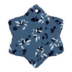 Abstract Fashion Style  Snowflake Ornament (two Sides) by Sobalvarro