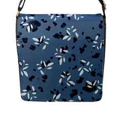 Abstract Fashion Style  Flap Closure Messenger Bag (l) by Sobalvarro