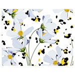 Tree poppies  Double Sided Flano Blanket (Medium)  60 x50  Blanket Front