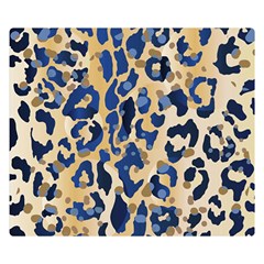 Leopard Skin  Double Sided Flano Blanket (small)  by Sobalvarro