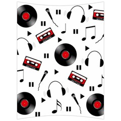 Music Life Back Support Cushion by Valentinaart