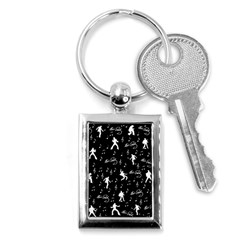 Elvis Key Chain (rectangle) by Valentinaart