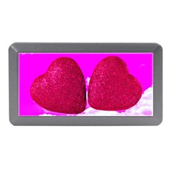 Two Hearts Memory Card Reader (mini) by essentialimage