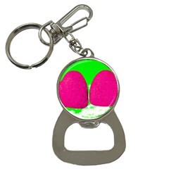Two Hearts Bottle Opener Key Chain by essentialimage