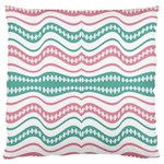 Waving Lines Vivid Pattern Standard Flano Cushion Case (One Side) Front