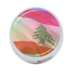 Lebanon 4-port Usb Hub (two Sides) by AwesomeFlags
