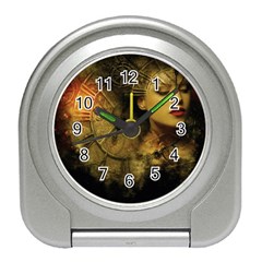 Surreal Steampunk Queen From Fonebook Travel Alarm Clock by 2853937