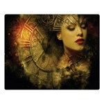 Surreal Steampunk Queen From Fonebook Double Sided Flano Blanket (Large)  Blanket Back