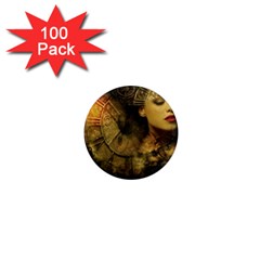 Surreal Steampunk Queen From Fonebook 1  Mini Magnets (100 Pack)  by 2853937