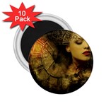 Surreal Steampunk Queen From Fonebook 2.25  Magnets (10 pack)  Front