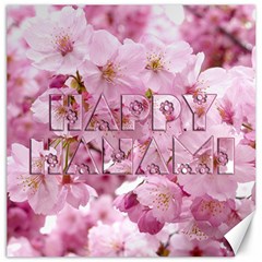 Cherry Blossom Photography Happy Hanami Sakura Matsuri Canvas 12  X 12  by yoursparklingshop