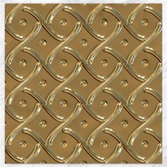 Gold Background Modern Canvas 16  X 16  by Dutashop