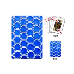 Hexagon Windows Playing Cards Single Design (mini) by essentialimage365